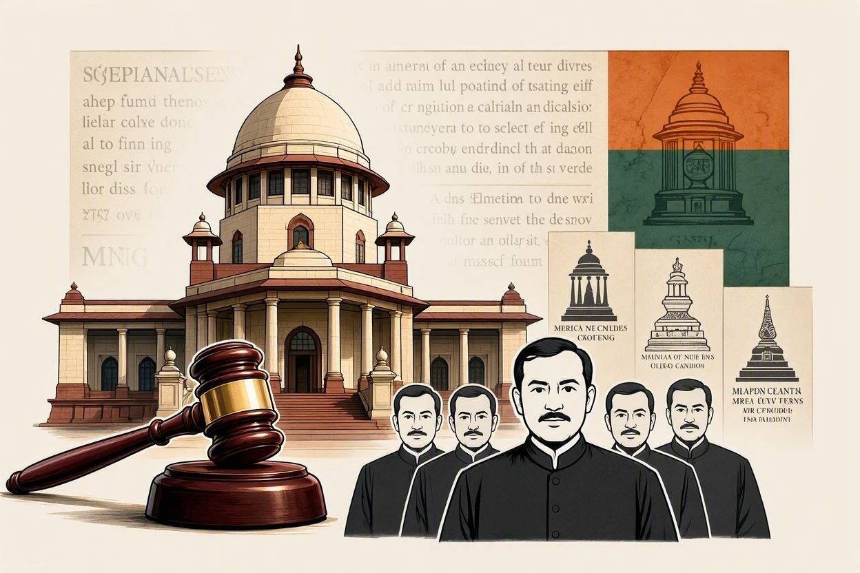 Supreme Court Collegium Recommends New Chief Justices for Four High Courts