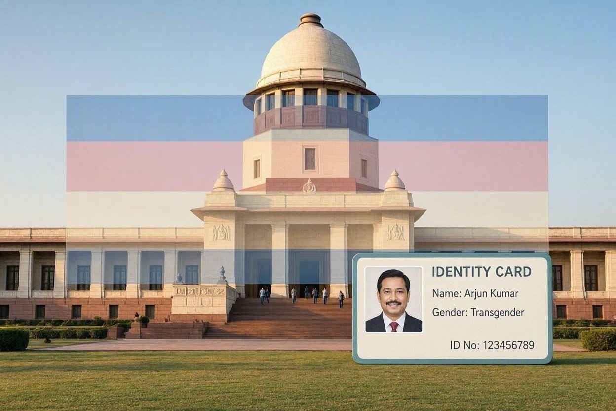 Centre tells Supreme Court that pre-amendment transgender identity cards will remain valid until challenges to the new law are decided.