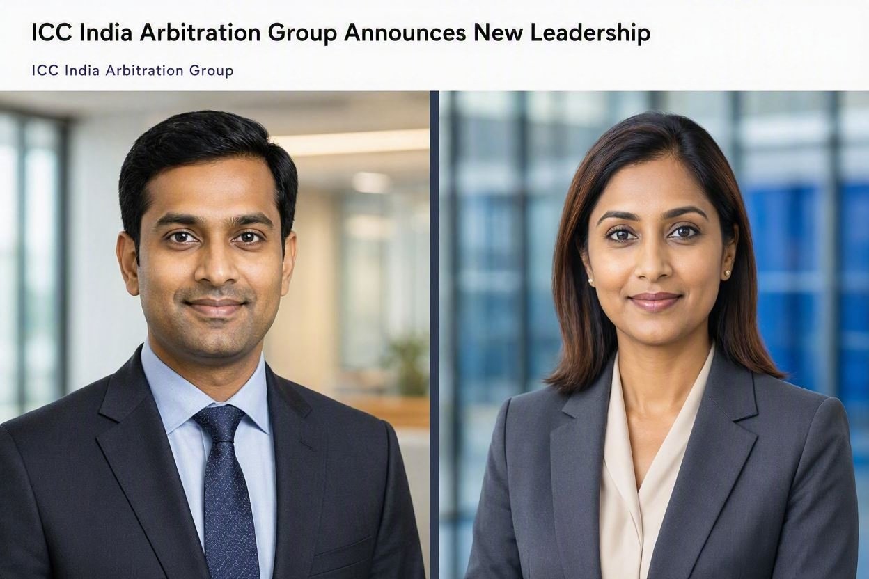 Sameer Jain appointed Chair, Aanchal Basur appointed Vice Chair of ICC India Arbitration Group
