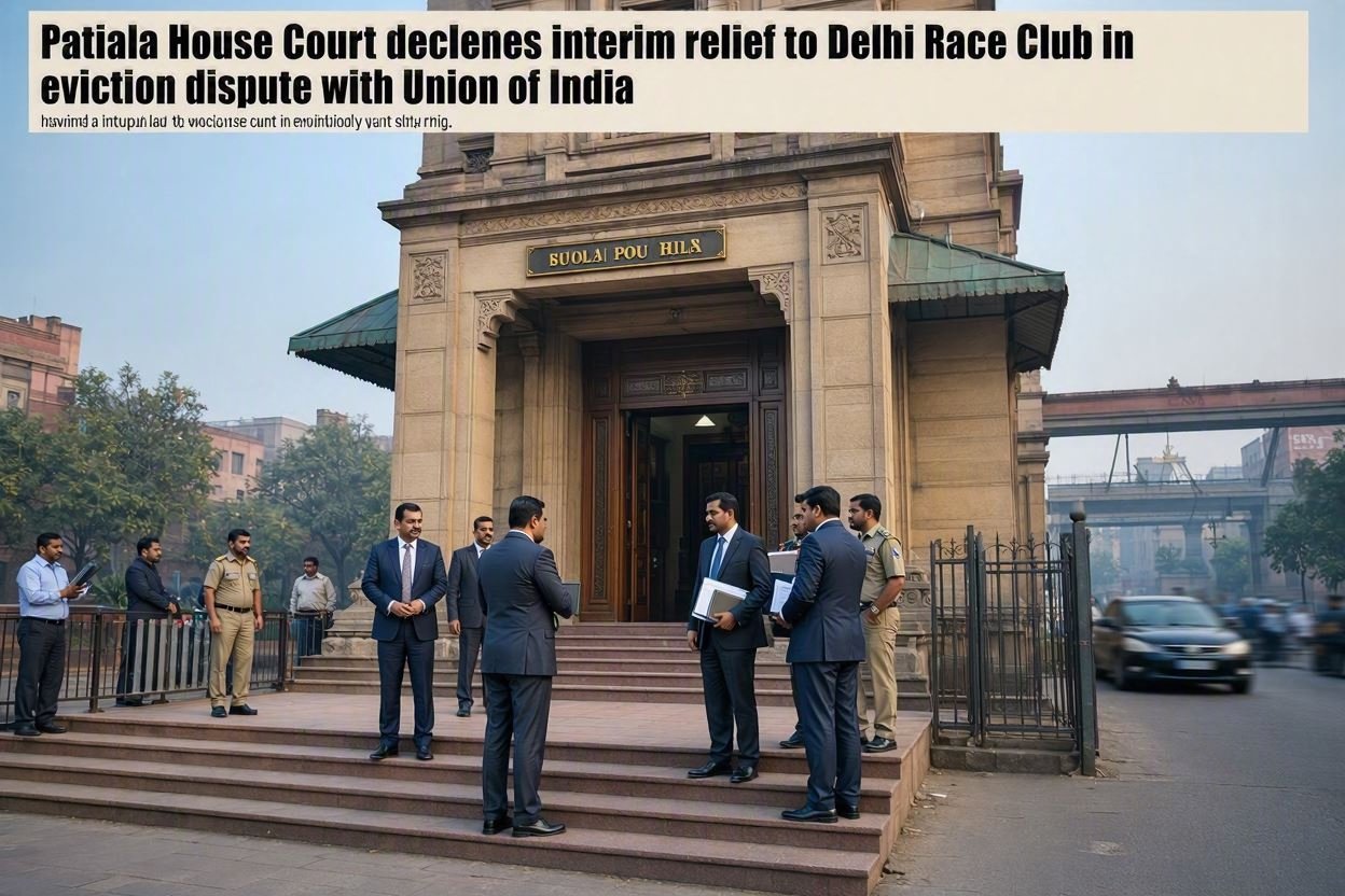 Delhi Court Refuses To Stay Eviction Order Issued To Delhi Race Club