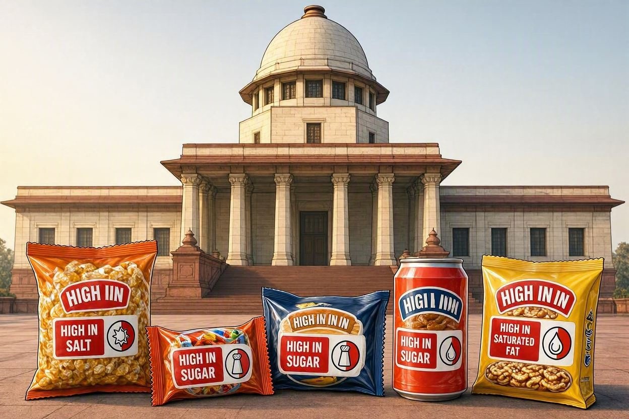 Supreme Court Pushes Centre on Front-of-Pack Warning Labels for Junk Food