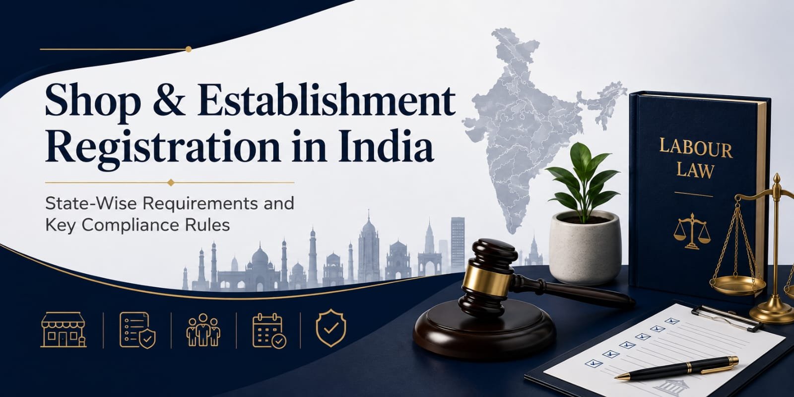 Shop and Establishment Registration in India: State-Wise Requirements and Key Compliance Rules