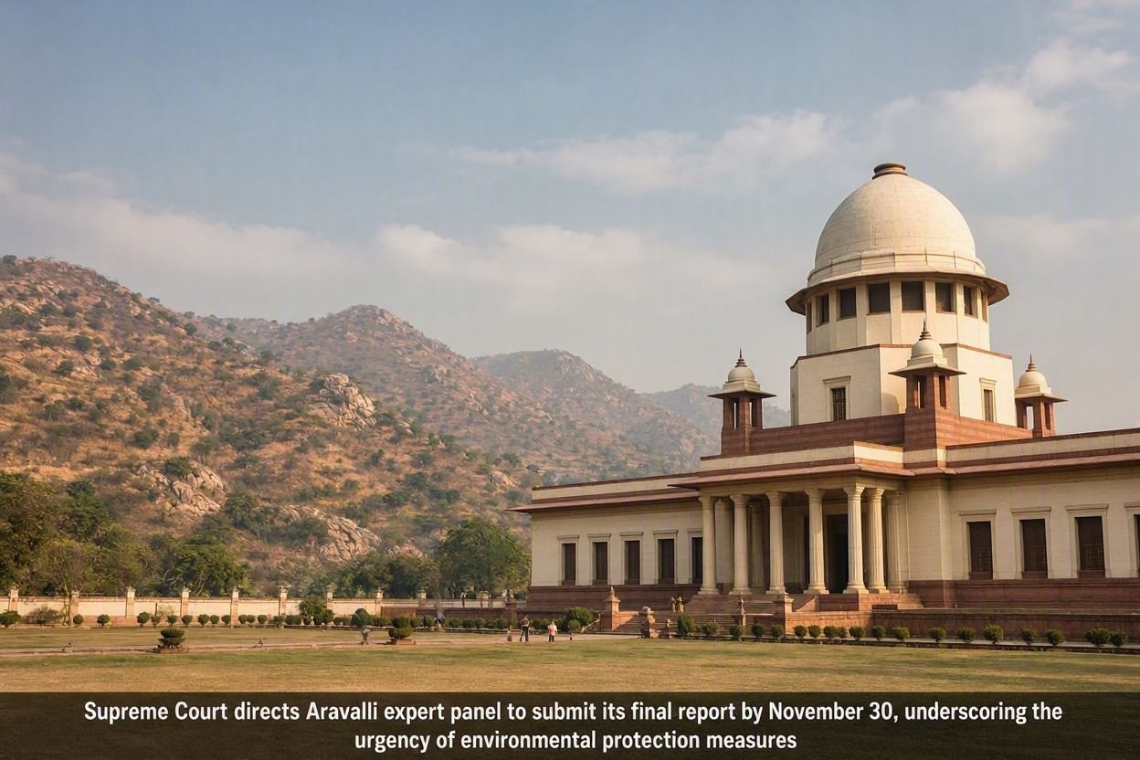 Supreme Court Directs Aravalli Protection Panel to Meet November Deadline