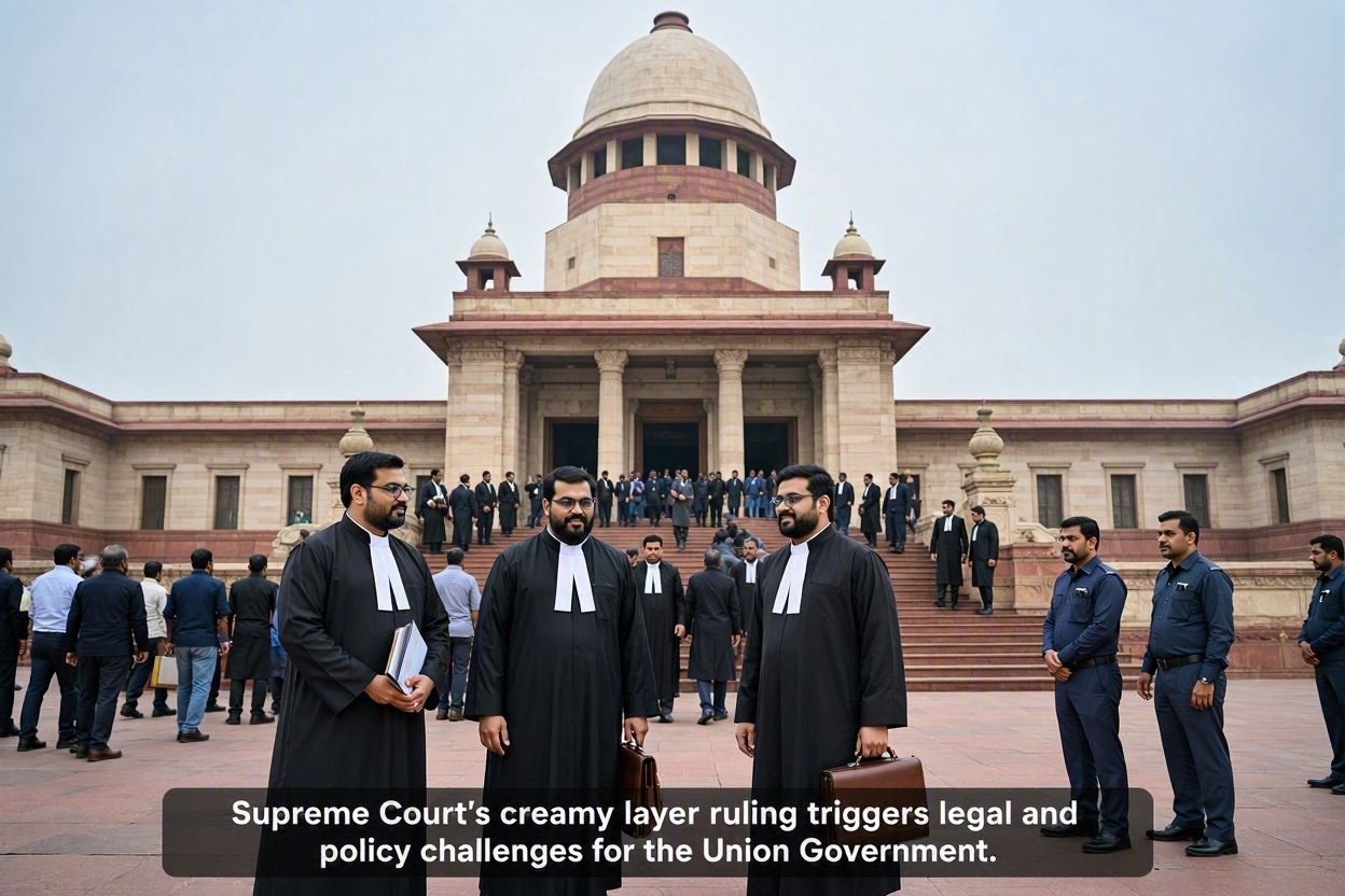 Government Faces Challenges After Supreme Court's Creamy Layer Ruling