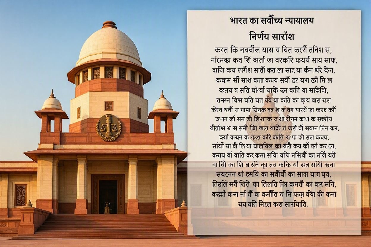 Supreme Court To Launch Hindi Public Information Service For Easy Access To Key Judgments