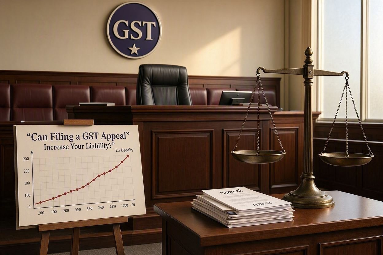 When Tax Appeal Backfires: How Far Can 'No Reformatio in Peius' Travel Under GST?
