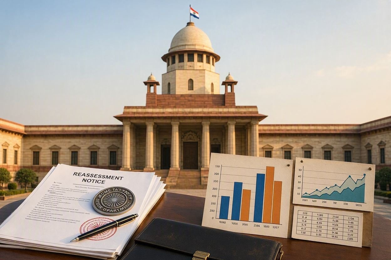 Supreme Court Stays Punjab & Haryana HC Ruling on Income-Tax Reassessment