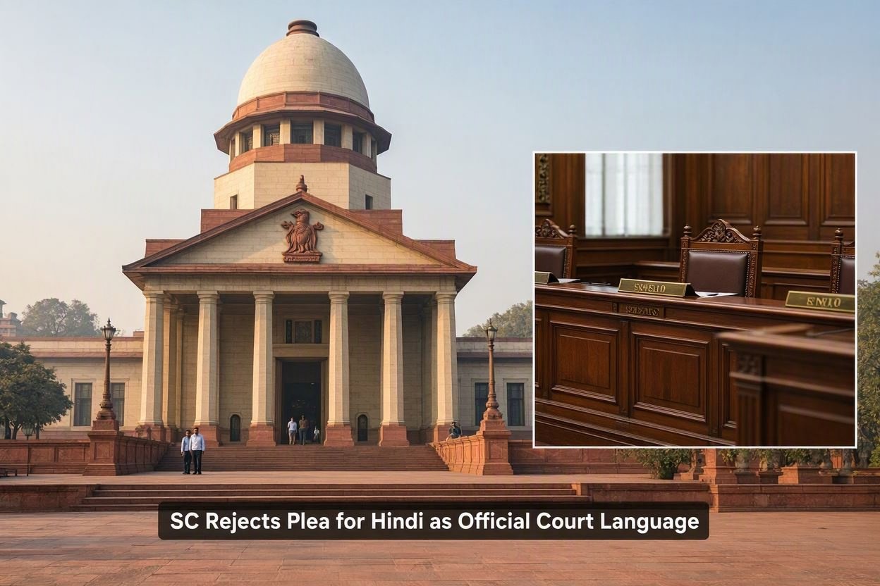 Supreme Court Declines Plea to Adopt Hindi as Its Official Language