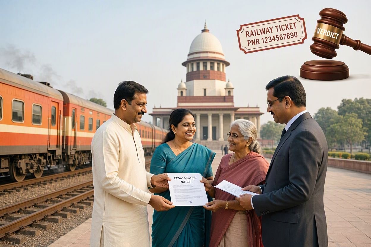 Supreme Court Restores ₹8 Lakh Compensation Despite Missing Railway Ticket