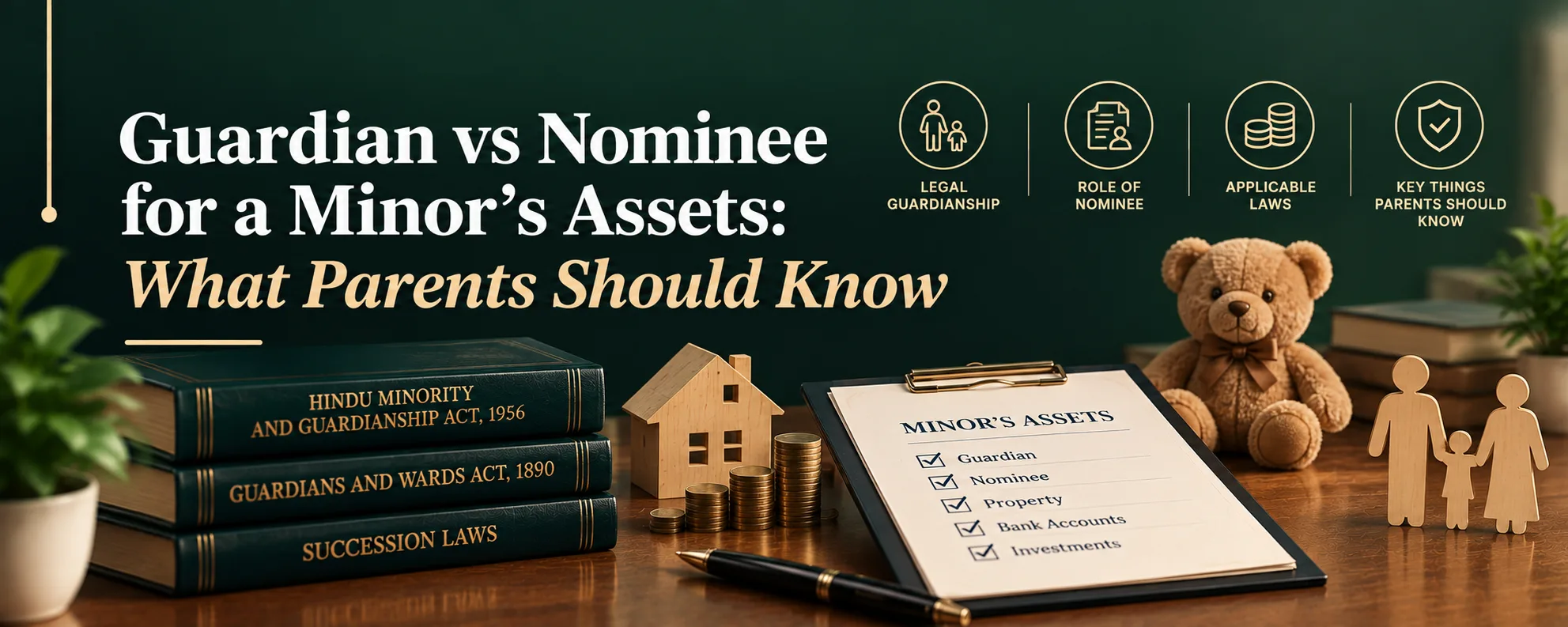 Guardian vs Nominee for a Minor’s Assets: What Parents Should Know